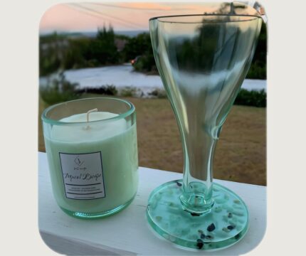 WINE GLASS & CANDLE - Glass Sets