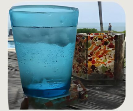 CANDLE VOTIVE & COASTER - Glass Sets