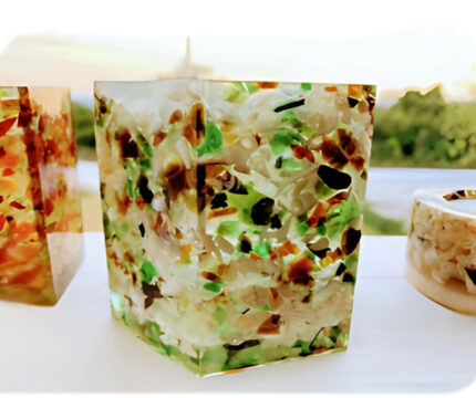 Votive W/Tea Light - Resin Candles
